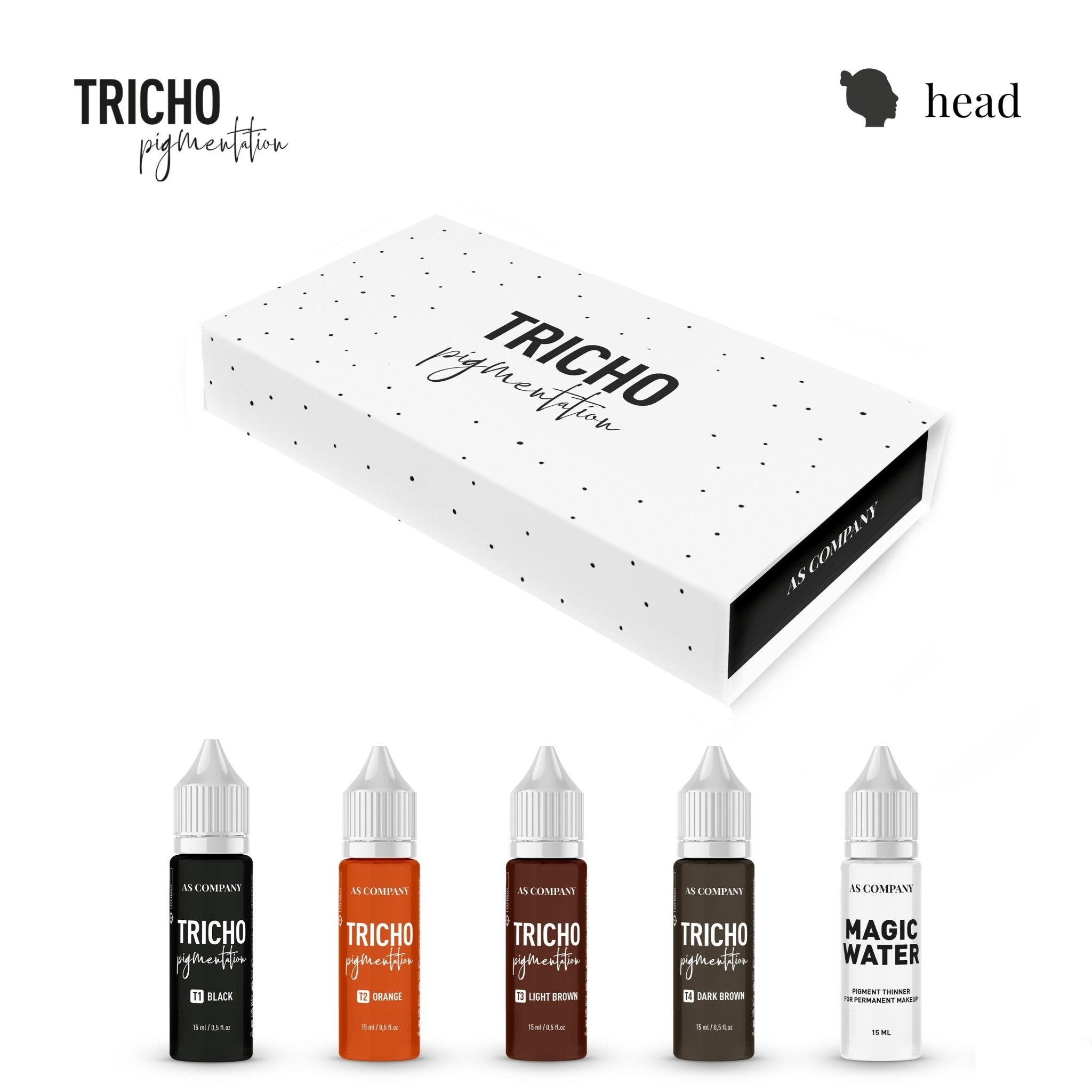 AS Pigments - SET TRICHO - Mr.PMU