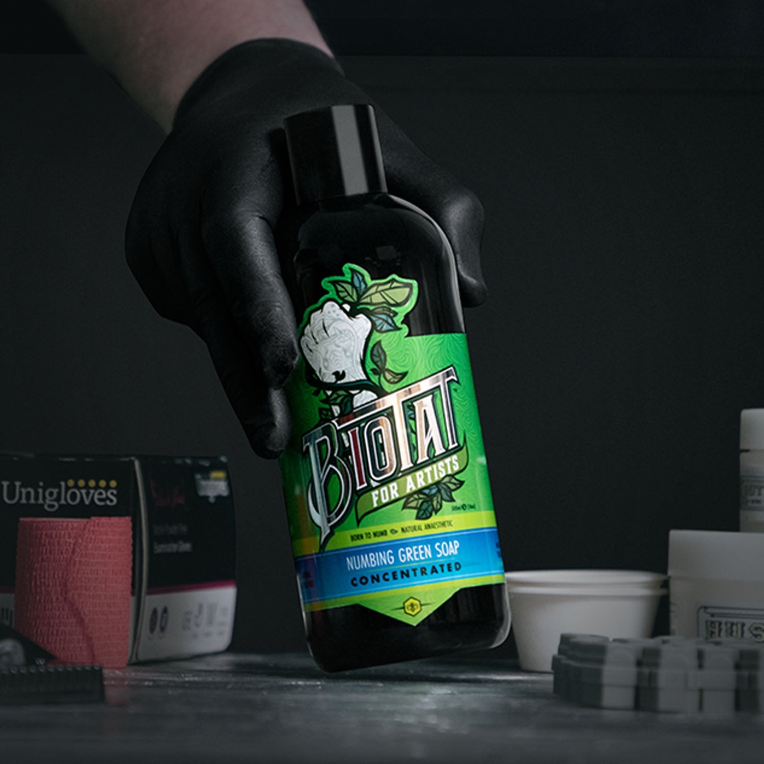 BIOTAT Numbing Green Soap - Concentrado 500 ml - mrpmu