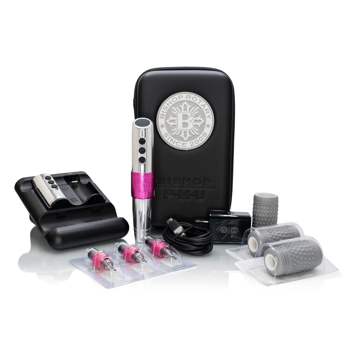 Bishop - Set Completo PMU Wand 3.0 - Pink x OMG Collab - Mr.PMU