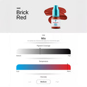 Pigmento Mezcla Shader PMU Brick Red 10ml - mrpmu