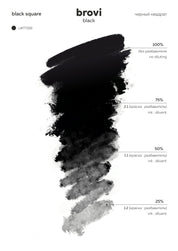 Brovi PMU Pigments - Black Square - Mr.PMU