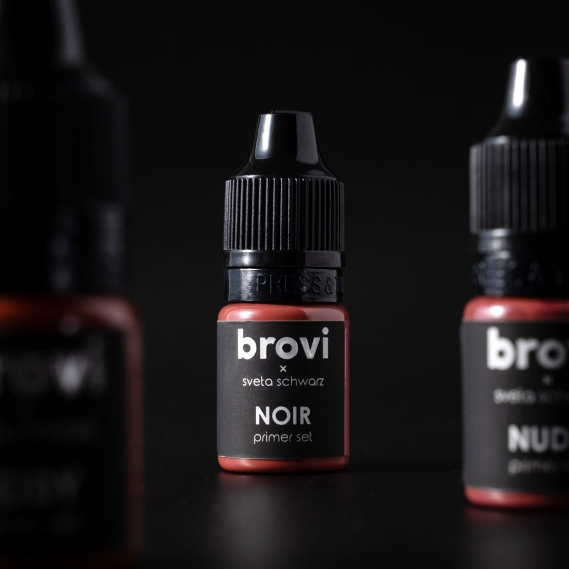 Brovi PMU Pigments - Primer 3 Noir - Mr.PMU