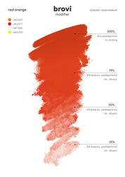 Brovi PMU Pigments - Red Orange - Mr.PMU