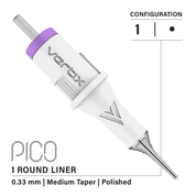 Paquete de 20 cartuchos Vertix Pico Round Liner Medium Taper - mrpmu