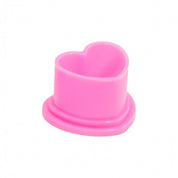 Paquete de 500 contenedores para pigmentos Saferly Heart - Rosa - mrpmu