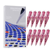 Agujas para cartuchos Dragonhawk Ballpoint - 10 unidades - mrpmu