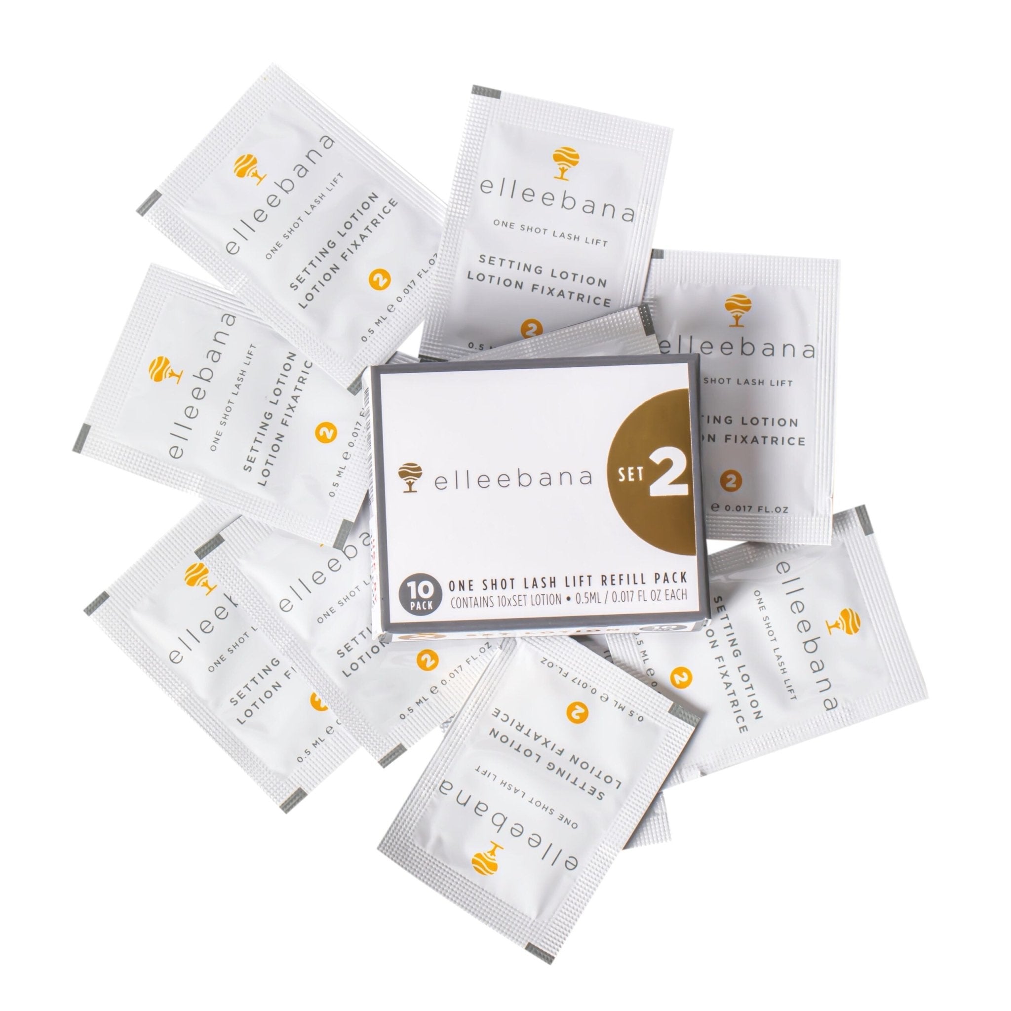 Elleebana one shot lotions SET Nr.2 SOLO (paquete de 10) - Mr.PMU