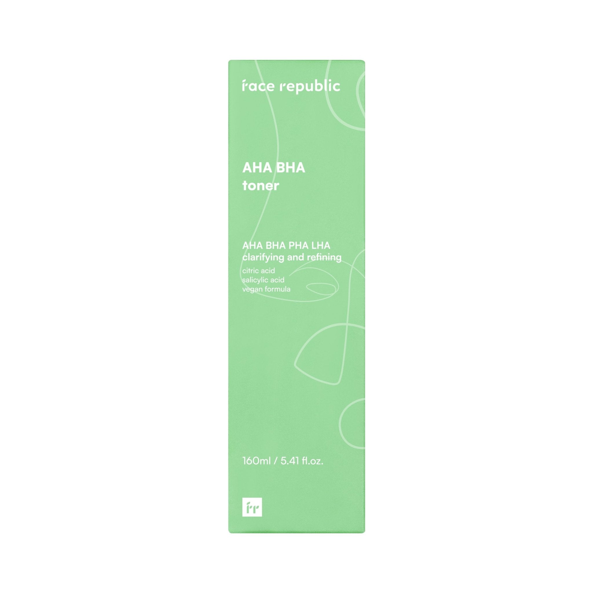 Face Republic - AHA BHA Toner 160ml - Mr.PMU