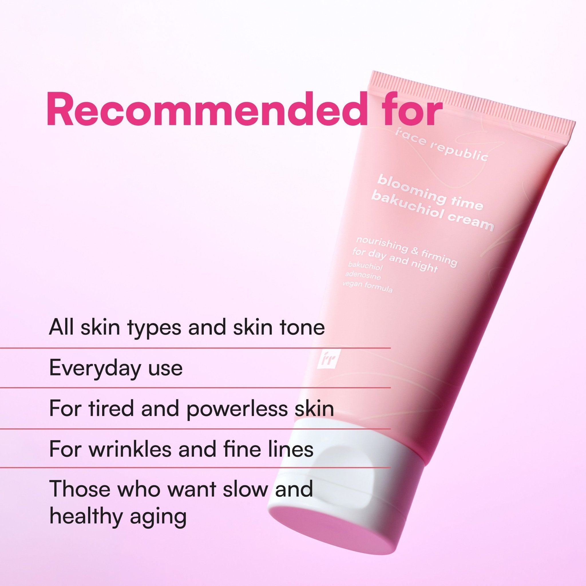 Face Republic - Blooming Time Bakuchiol Cream 50ml - Mr.PMU