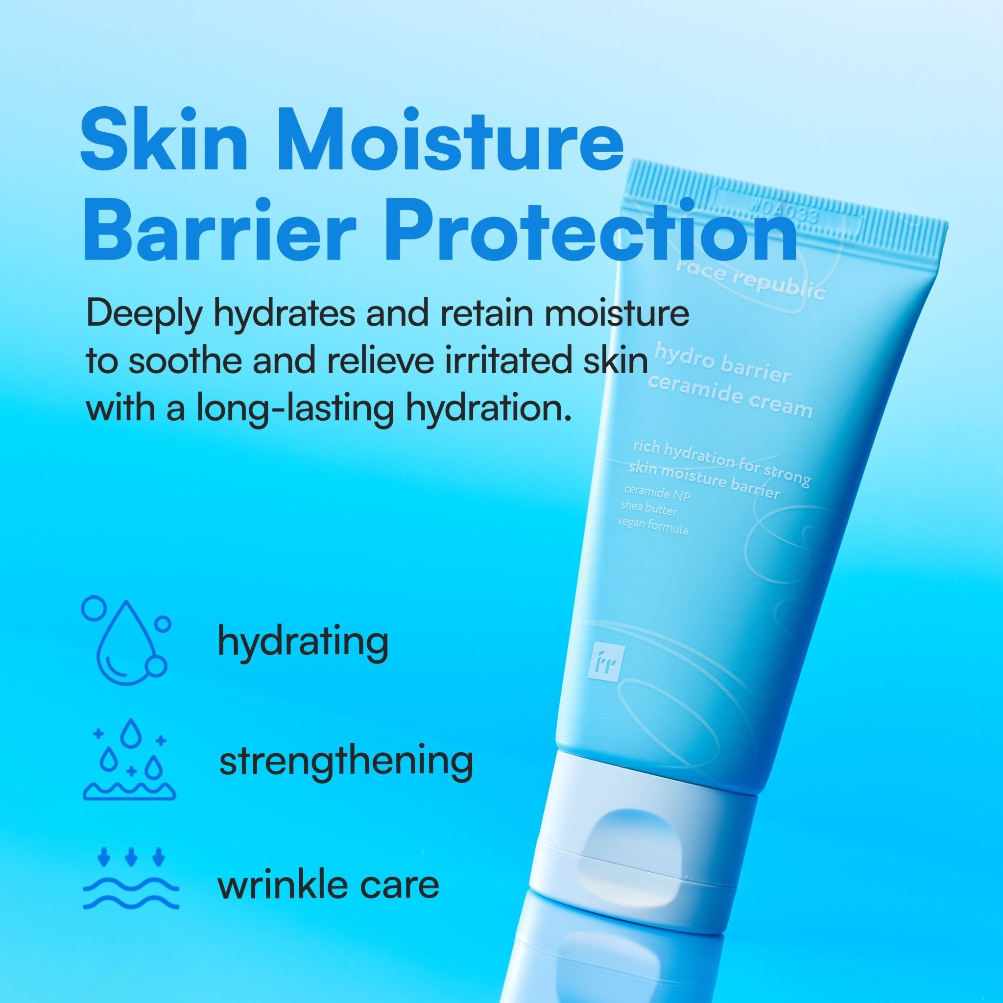 Face Republic - Hydro Barrier Ceramide Cream 50ml - Mr.PMU