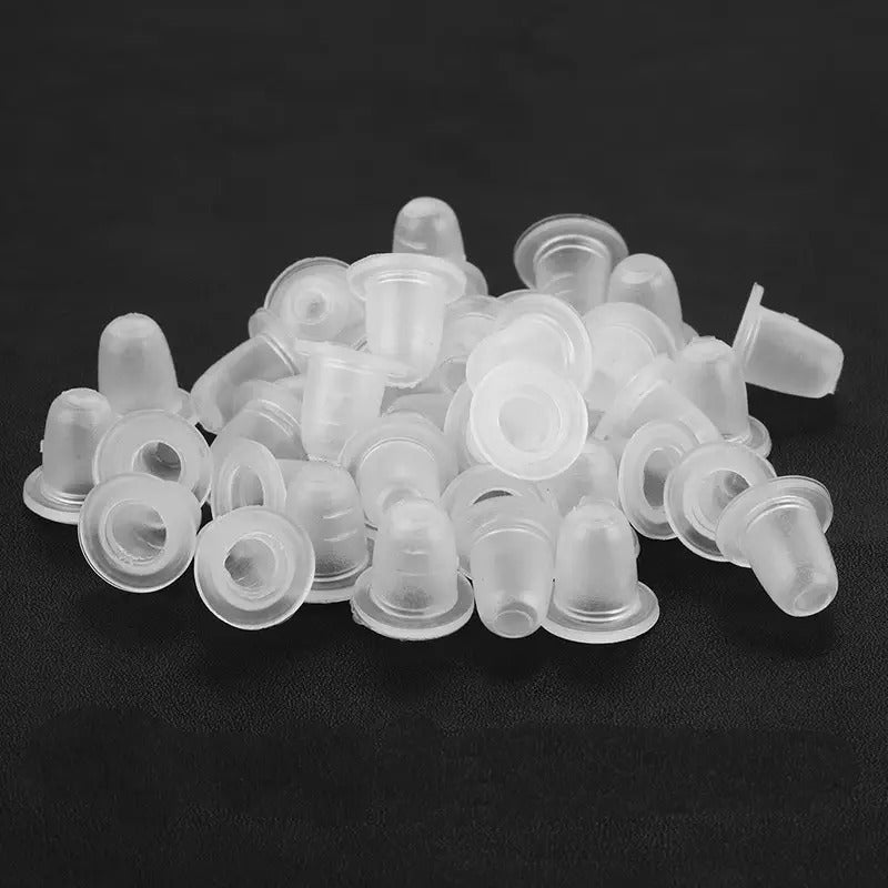 Tazas de tinta transparentes con base redonda 100pz - Mr.PMU
