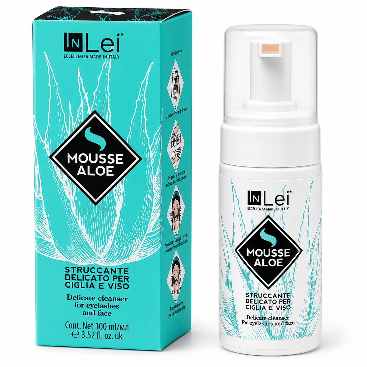 INLEI - Mousse Aloe 100ml - Mr.PMU