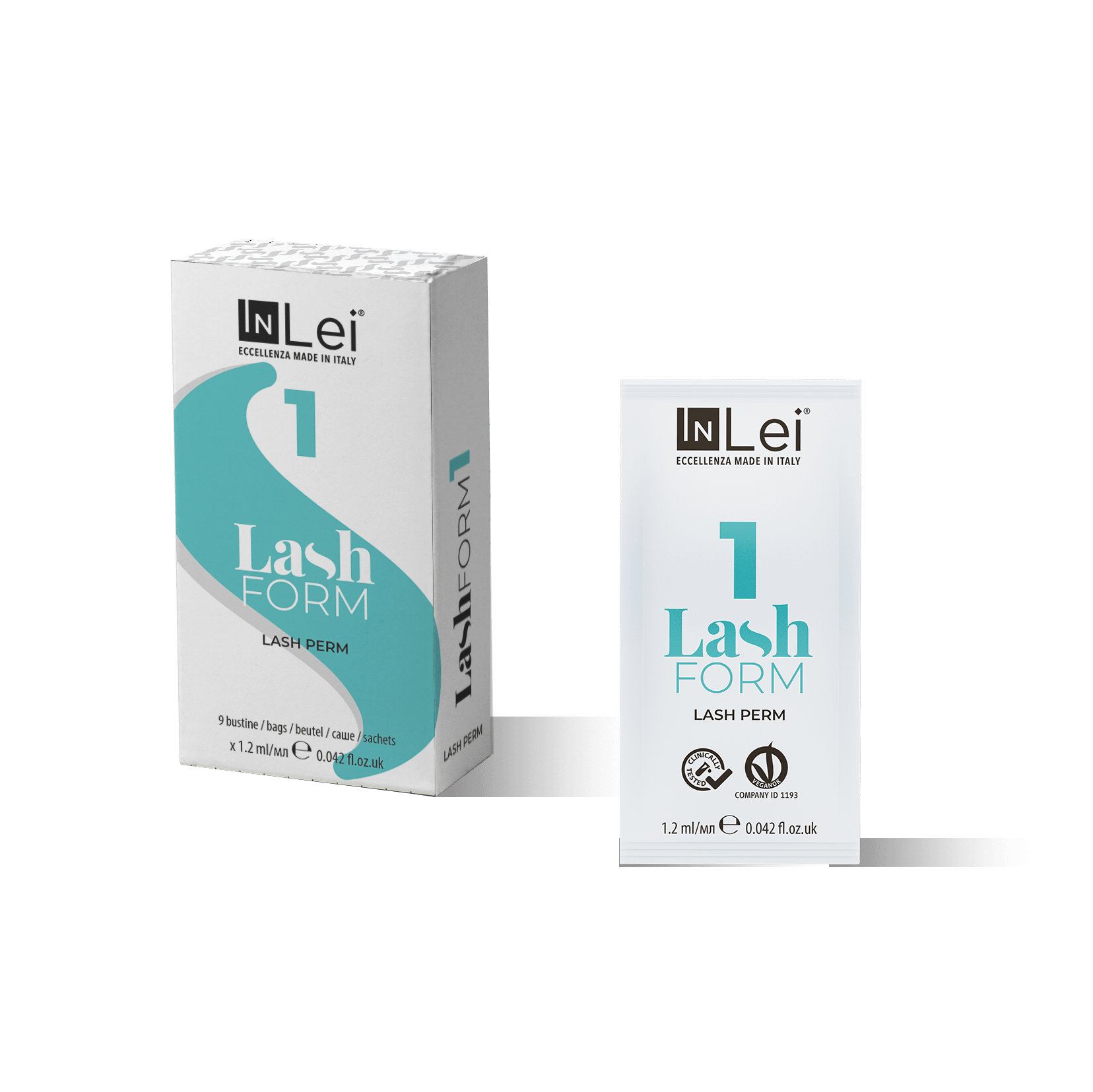 LASH FORM 1 MONODOSE permanente para pestañas 9 x 1,2ml - Mr.PMU