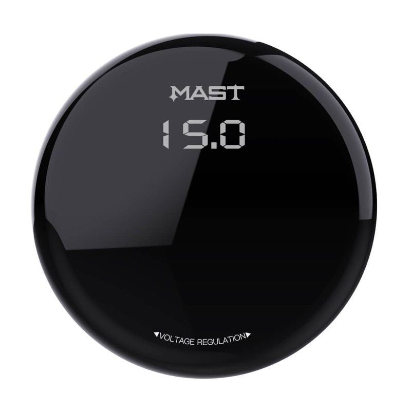 Mast Circle Tattoo Power Supply OLED Simple Power for Tattoo Machines - Dragonhawk - mrpmu