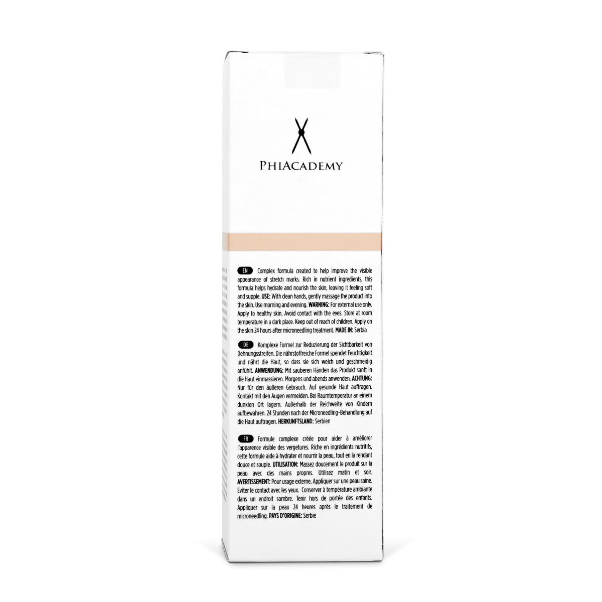 Cuidado posterior para estrías con Microneedling 150ml - Mr.PMU