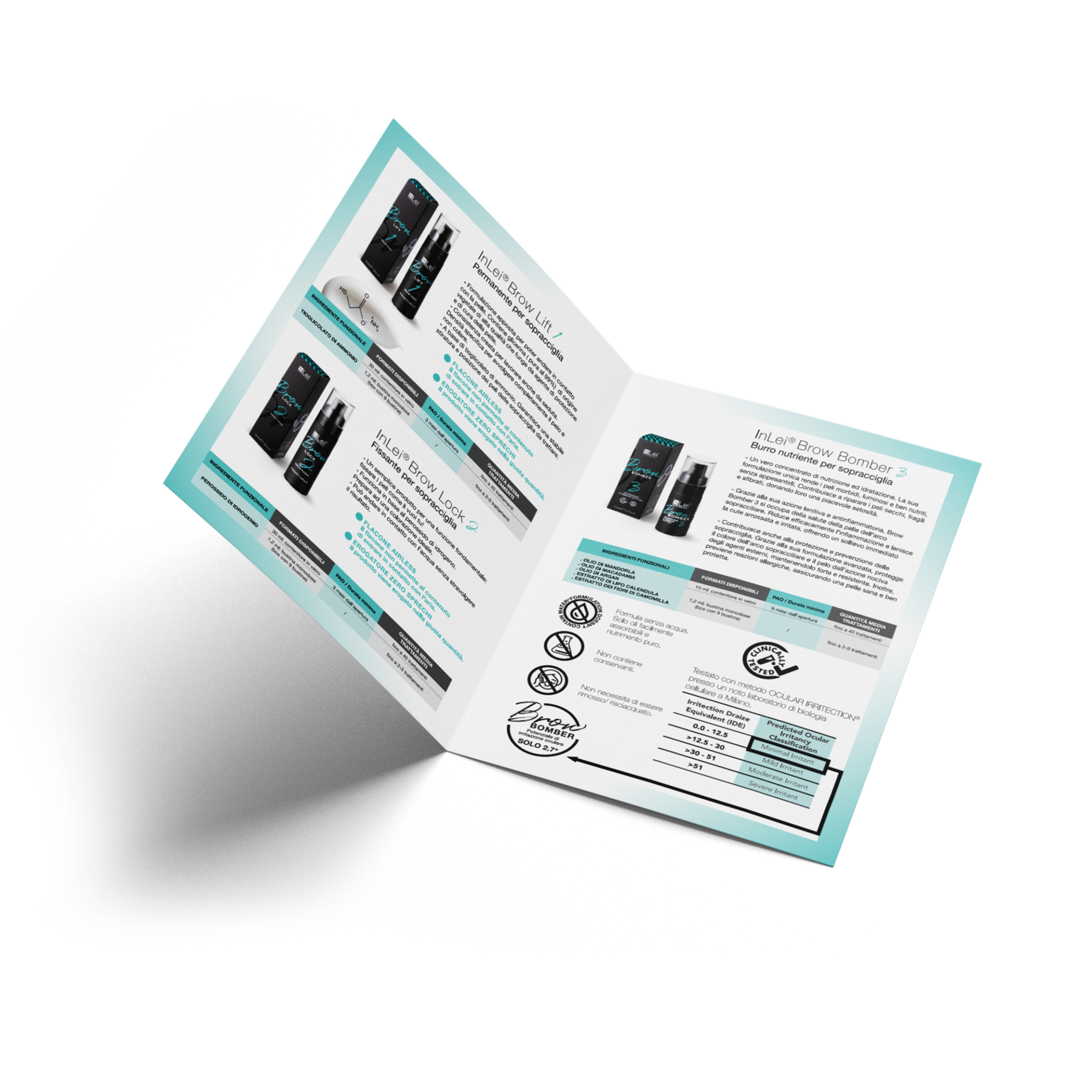 MINI KIT BROW BOMBER laminación de cejas 3 x 1,2ml - Mr.PMU