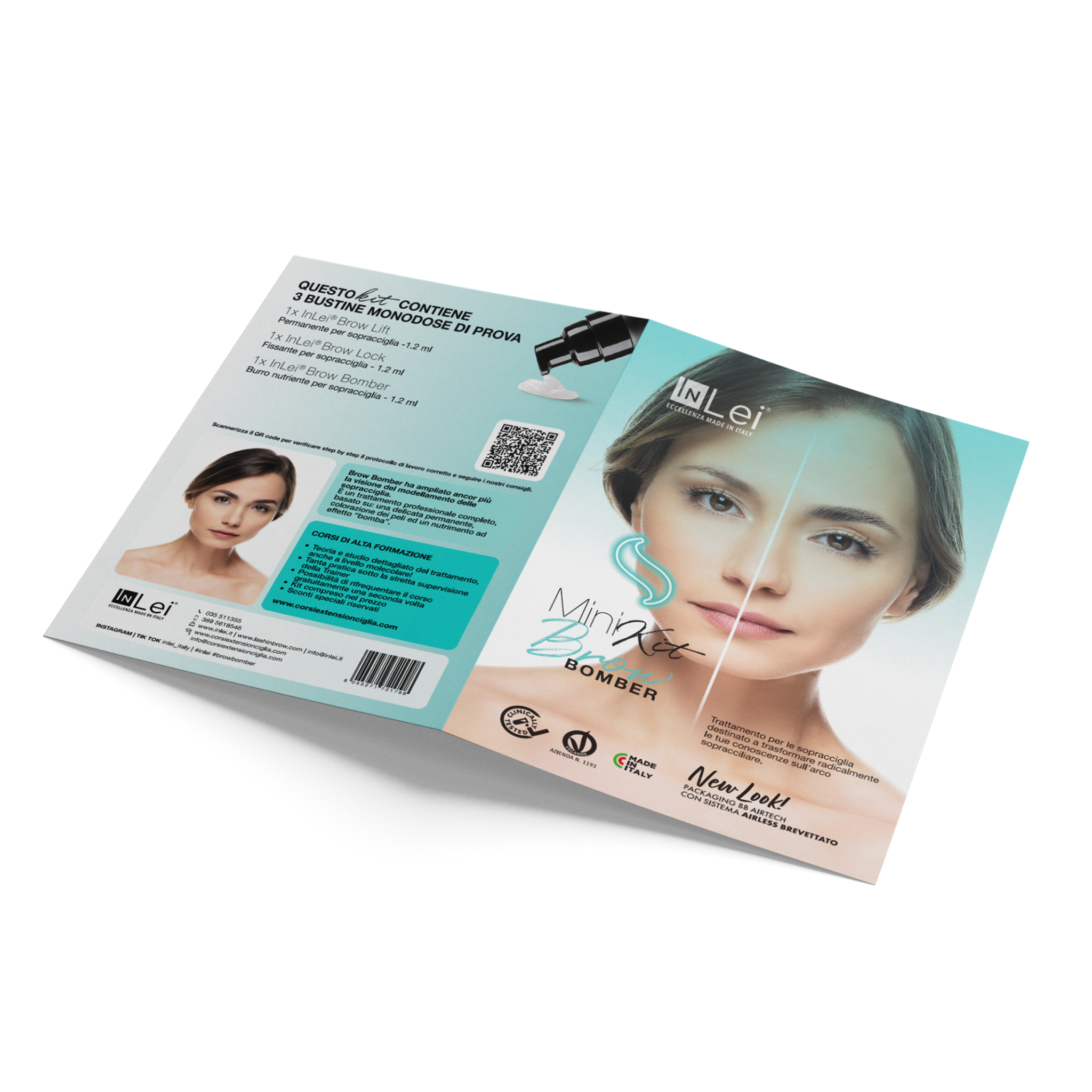 MINI KIT BROW BOMBER laminación de cejas 3 x 1,2ml - Mr.PMU