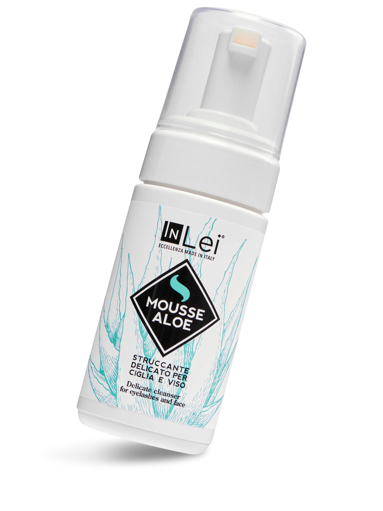 MOUSSE ALOE struccante delicato per ciglia e viso 100ml - Mr.PMU