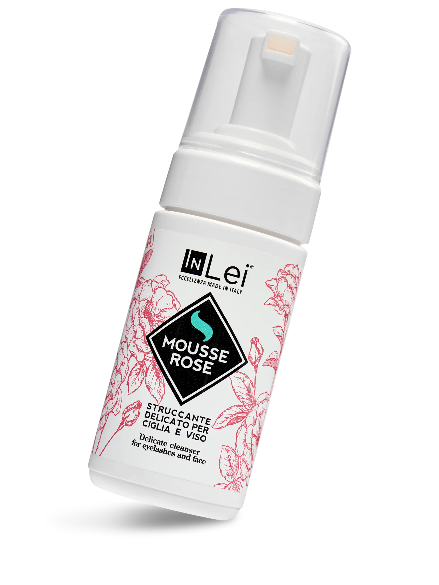 MOUSSE ROSE struccante delicato per ciglia e viso 100ml - Mr.PMU