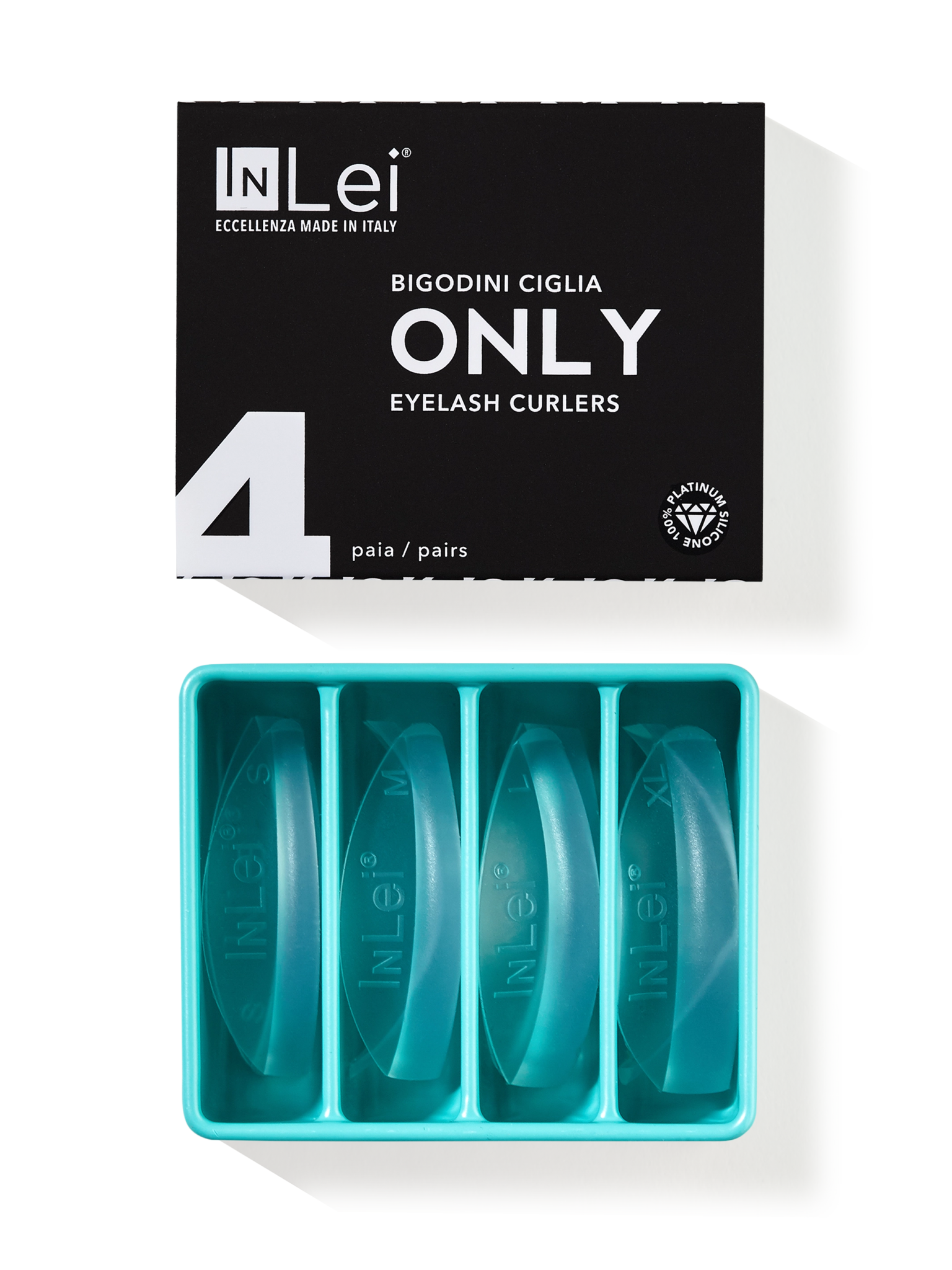 ONLY 1 bigodini in silicone per ciglia mix 4 misure - Mr.PMU