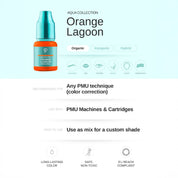 Pigmento Orange Lagoon PMU 10ml - Mr.PMU