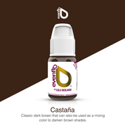 Perma Blend Luxe Evenflo PMU Ink - Castaña 15ml - mrpmu
