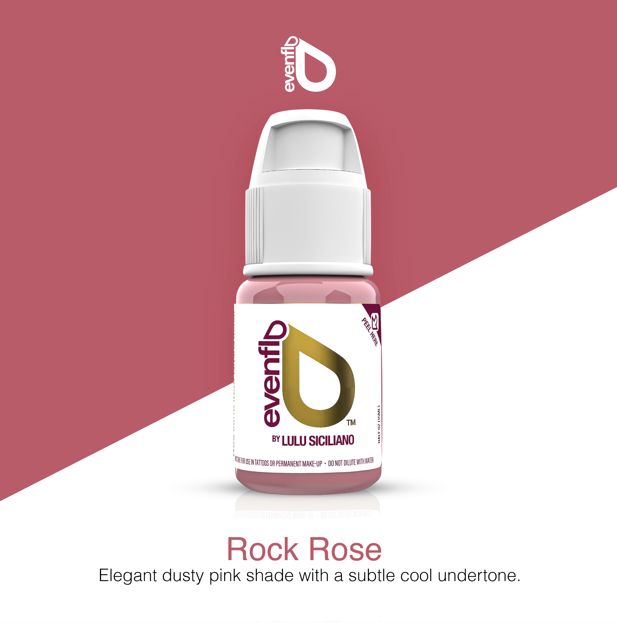 Perma Blend Luxe Evenflo PMU Ink - Rock Rose 15ml - mrpmu