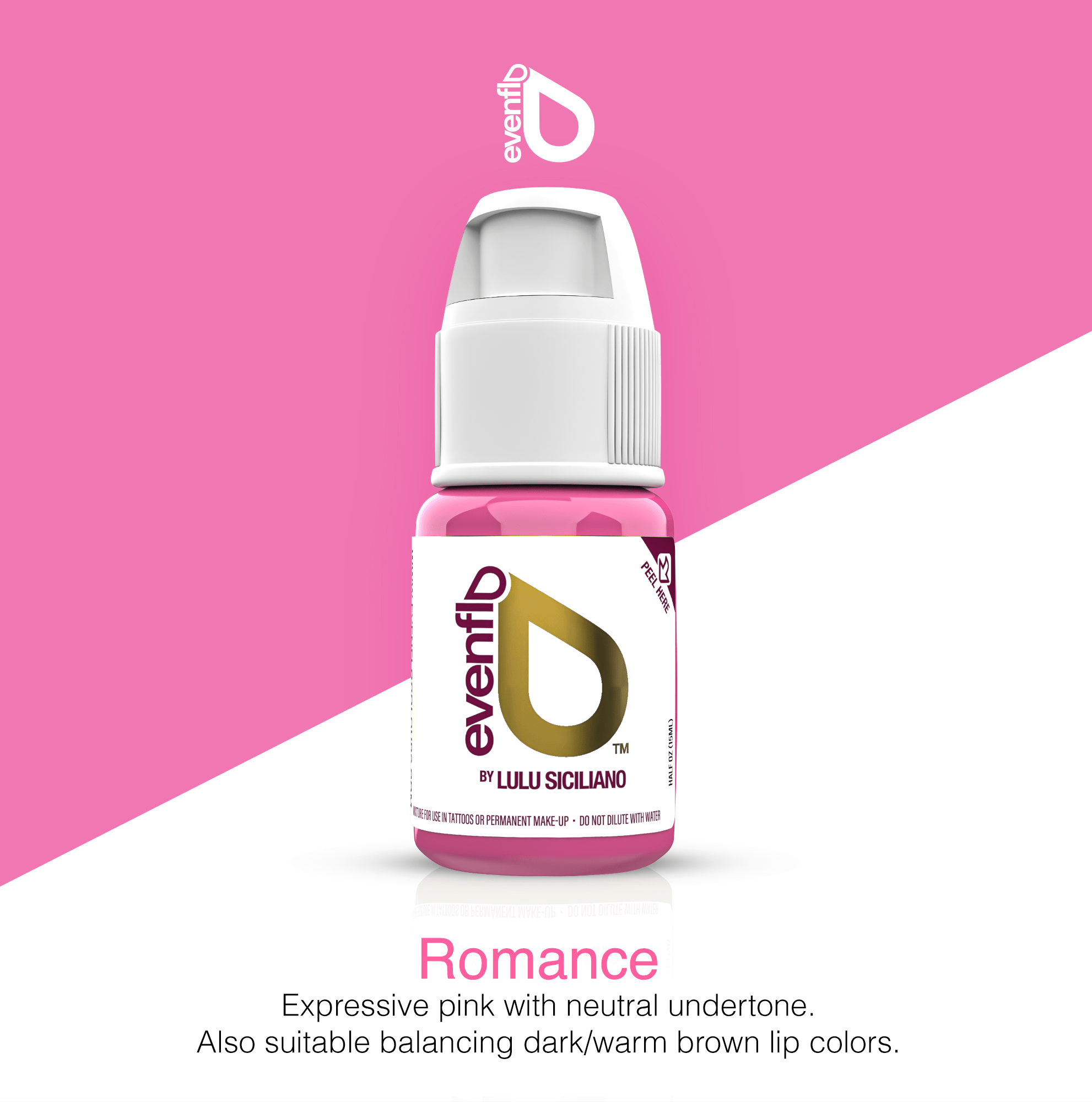 Perma Blend Luxe Evenflo PMU Ink - Romance 15ml - mrpmu