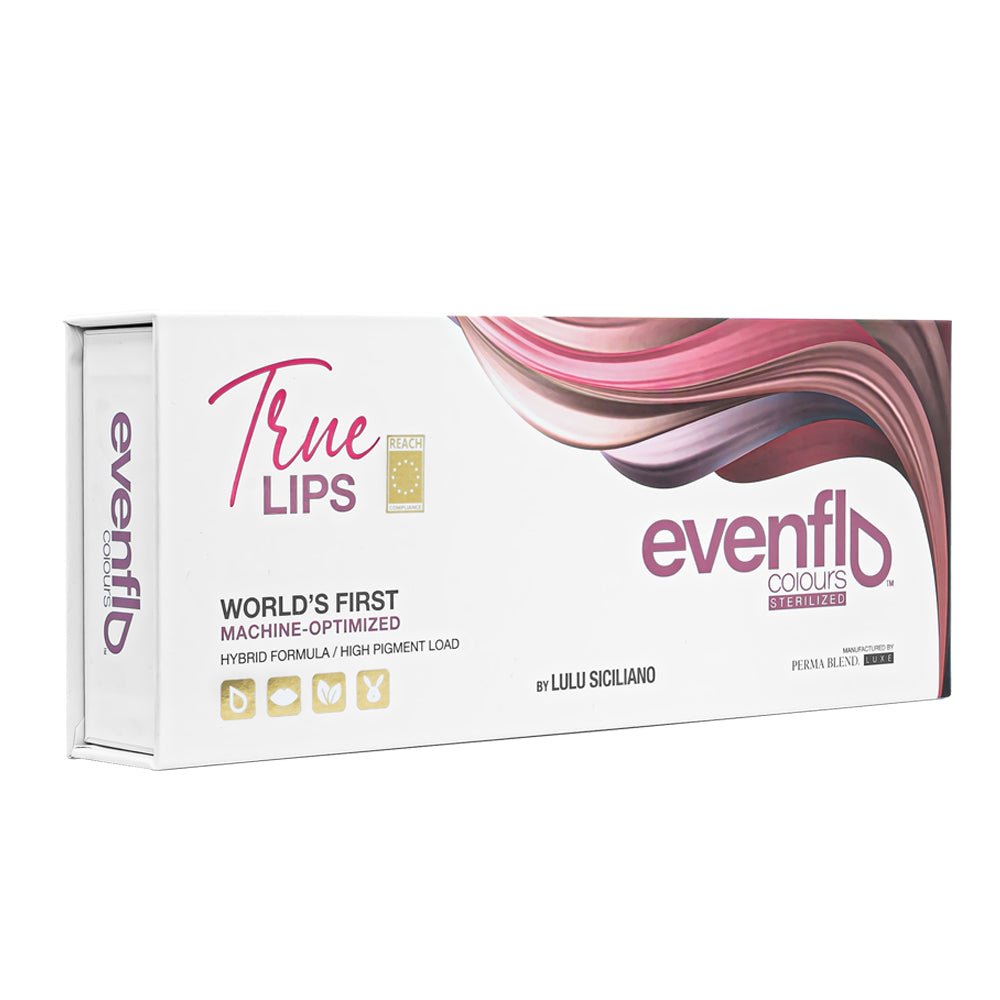 Perma Blend Luxe Evenflo PMU Ink - True Lips Set - Set Completo - 6x15ml - mrpmu