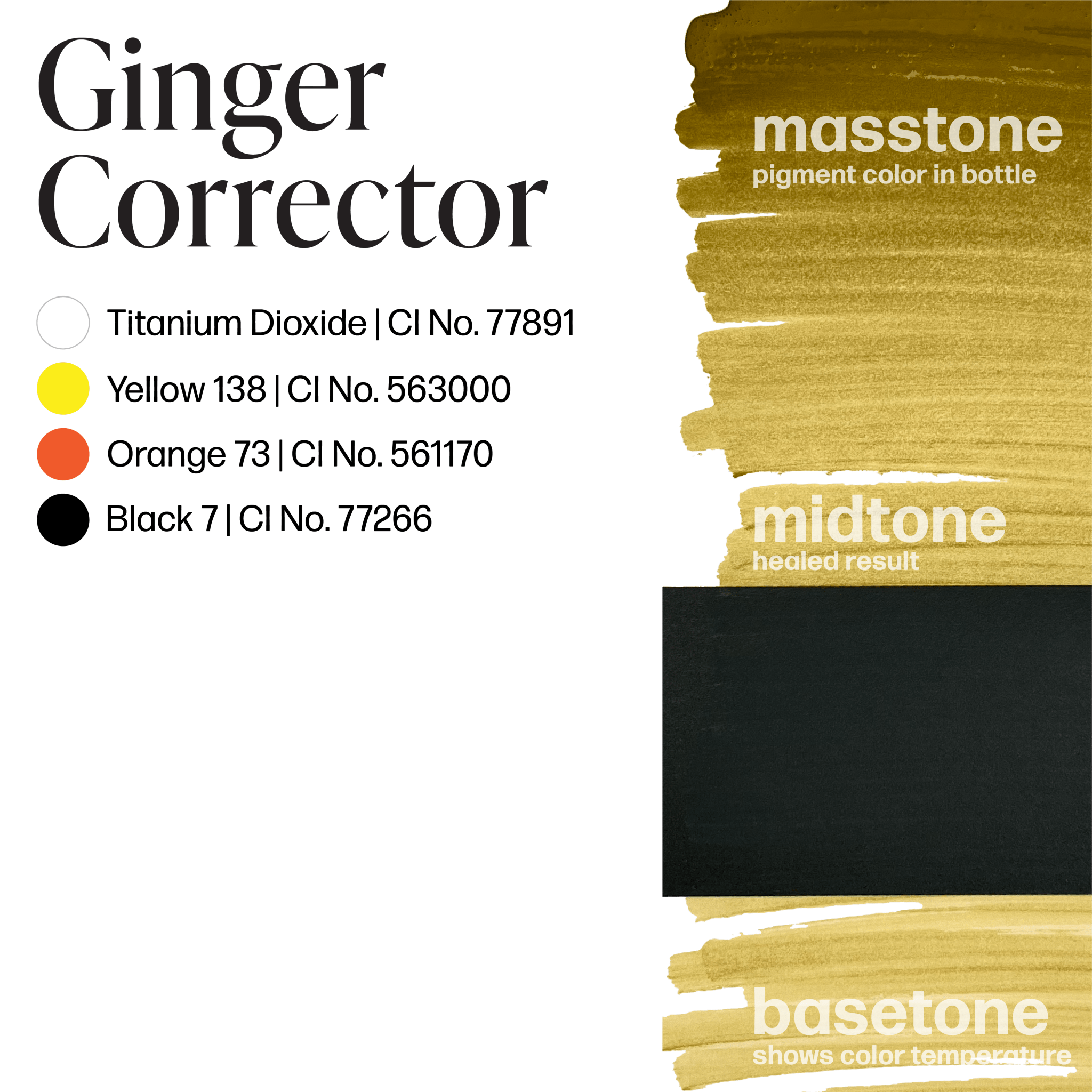 Perma Blend Luxe PMU Ink - Corrector Ginger 15ml - mrpmu
