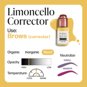Perma Blend Luxe PMU Ink - Corrector Limoncello 15ml - mrpmu