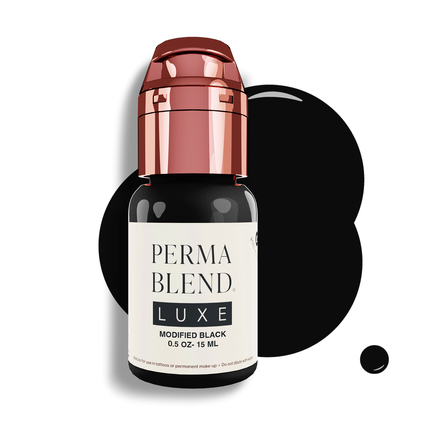Perma Blend Luxe PMU Ink - Negro Modificado 15ml - mrpmu