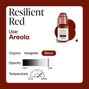 Perma Blend Luxe PMU Ink - Rojo Resistente 15ml - mrpmu