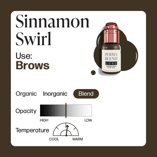 Perma Blend Luxe PMU Ink - The Chocolate Collection - Set Completo de 6x15ml - Mr.PMU