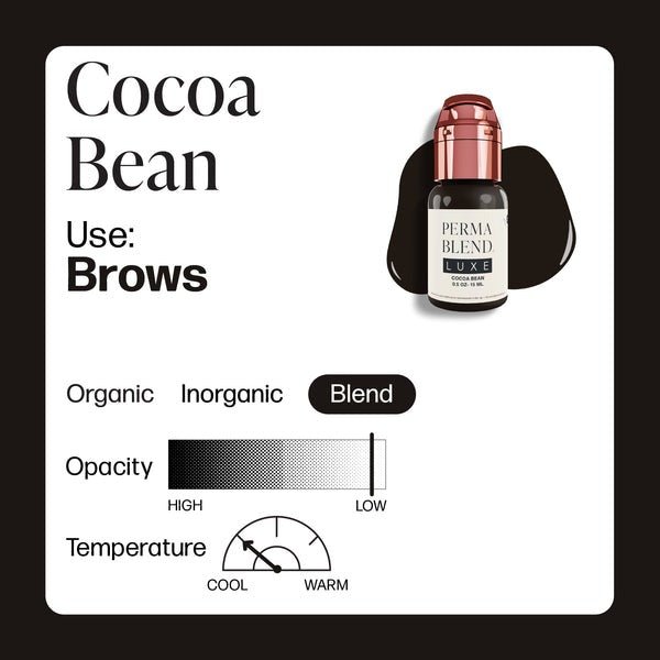 Perma Blend Luxe PMU Ink - The Chocolate Collection - Set Completo de 6x15ml - Mr.PMU