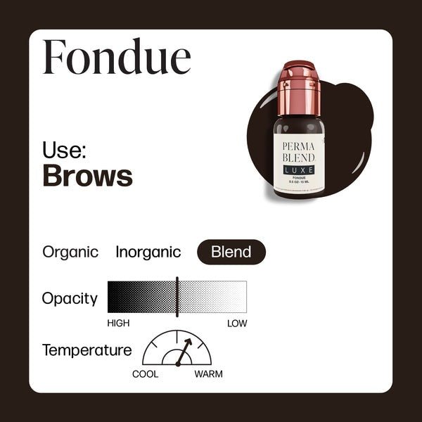 Perma Blend Luxe PMU Ink - The Chocolate Collection - Set Completo de 6x15ml - Mr.PMU