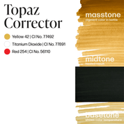Perma Blend Luxe PMU Ink - Corrector Topaz 15ml - mrpmu