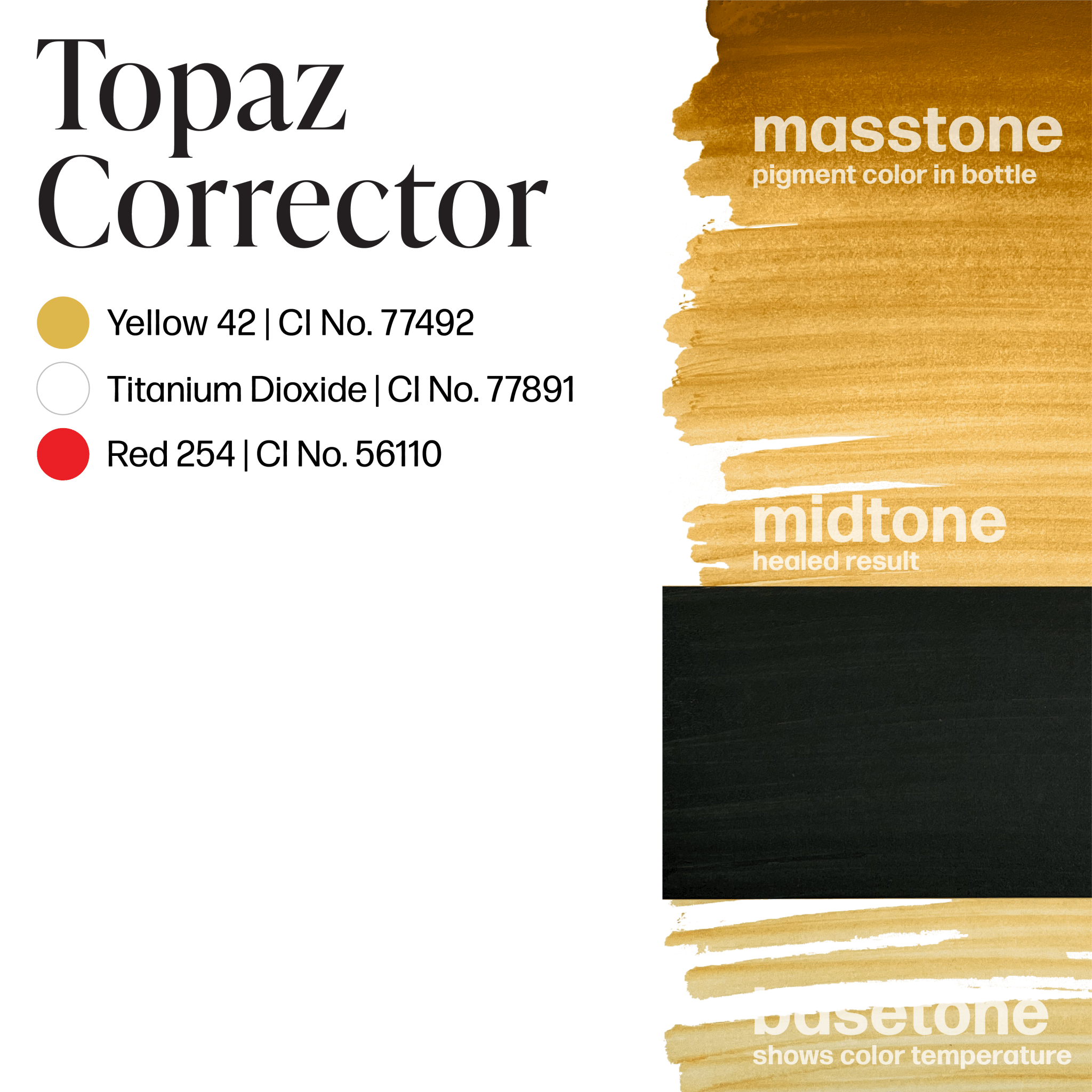 Perma Blend Luxe PMU Ink - Corrector Topaz 15ml - mrpmu