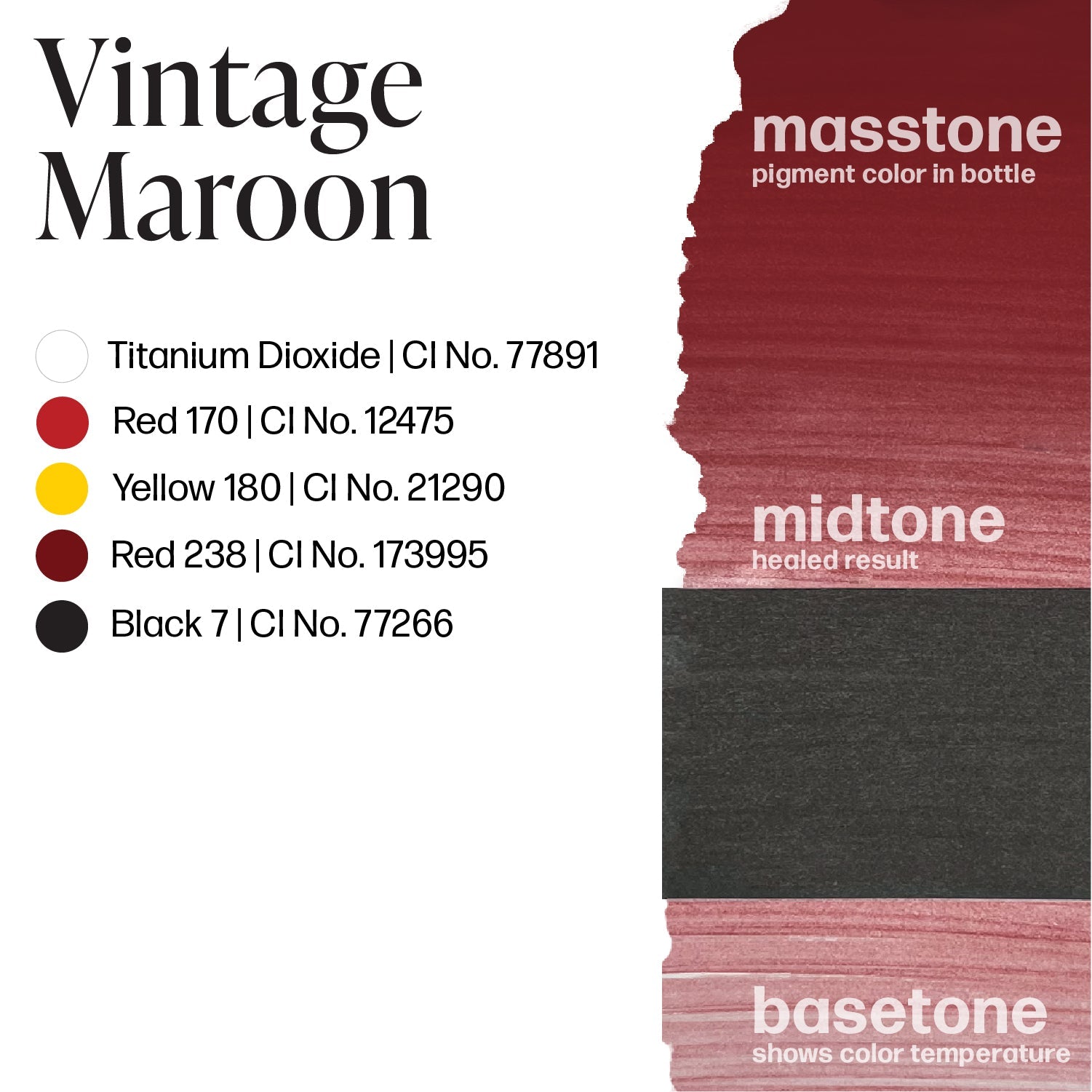 Perma Blend Luxe PMU Ink - Vintage Maroon 15ml - mrpmu
