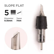 Phi Black Cartridge 7mm taper - 10pcs - Mr.PMU