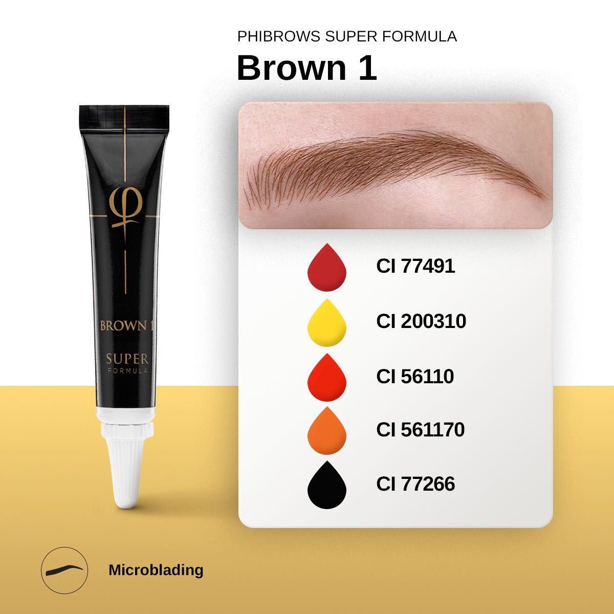 PhiAcademy - BROWN 1 SUPER - 5ml - Mr.PMU