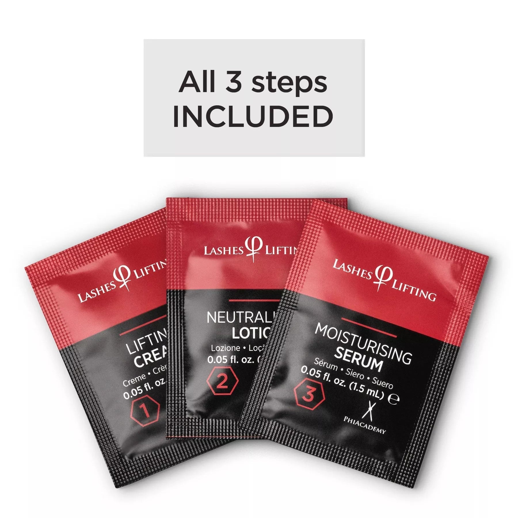 PhiAcademy - Lashes Lifting Sachet Set - Mr.PMU