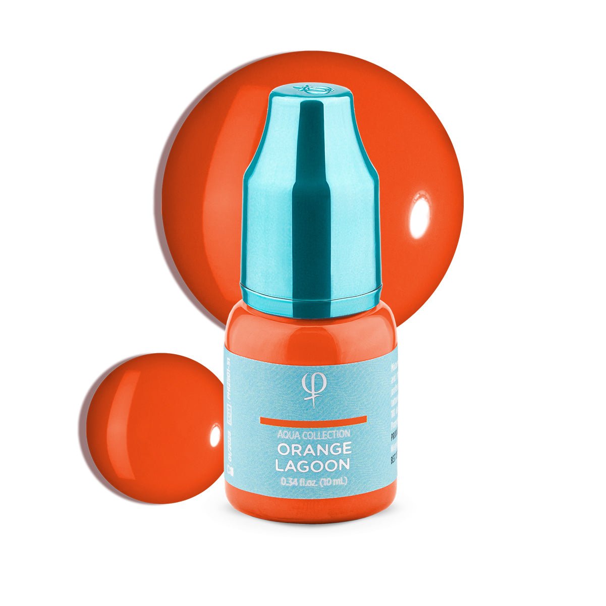 PhiAcademy - Orange Lagoon AQUA PMU pigment 10ml - Mr.PMU