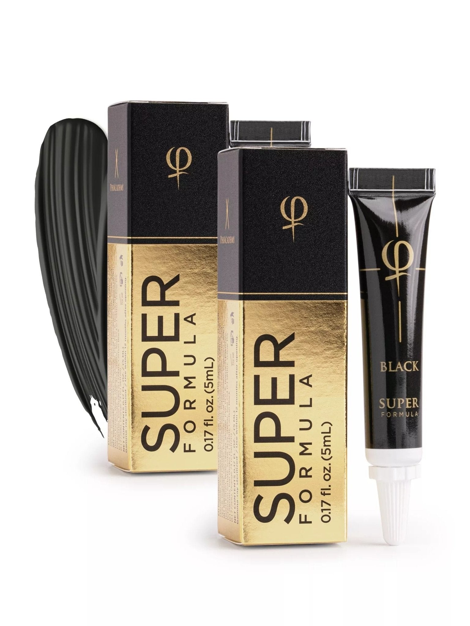PhiBrows BLACK SUPER - 2pcs - Mr.PMU