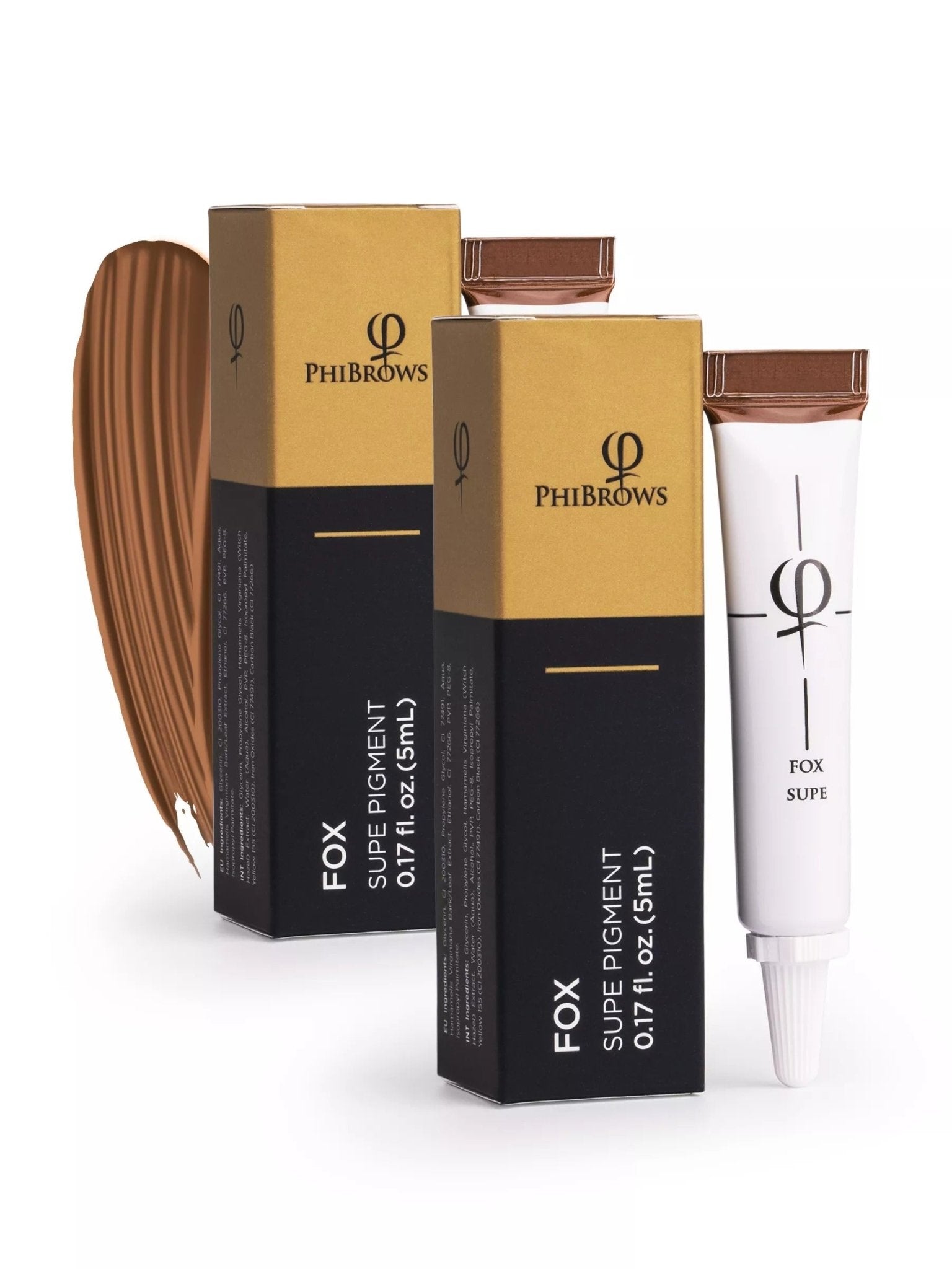 PhiBrows Fox SUPE Pigment 5ml - 2pcs - Mr.PMU