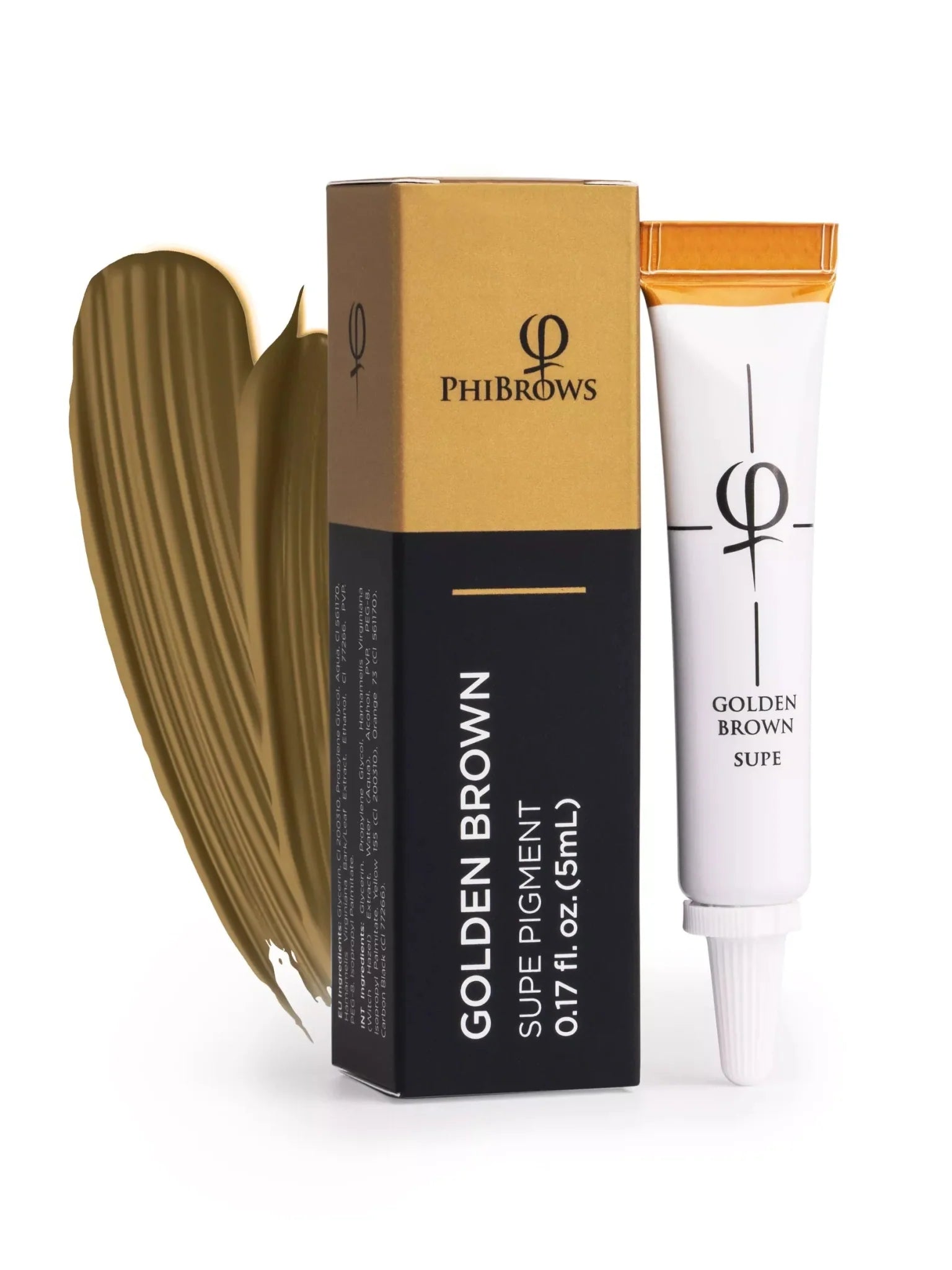 PhiBrows Goldenbrown SUPE Pigment 5ml - Mr.PMU