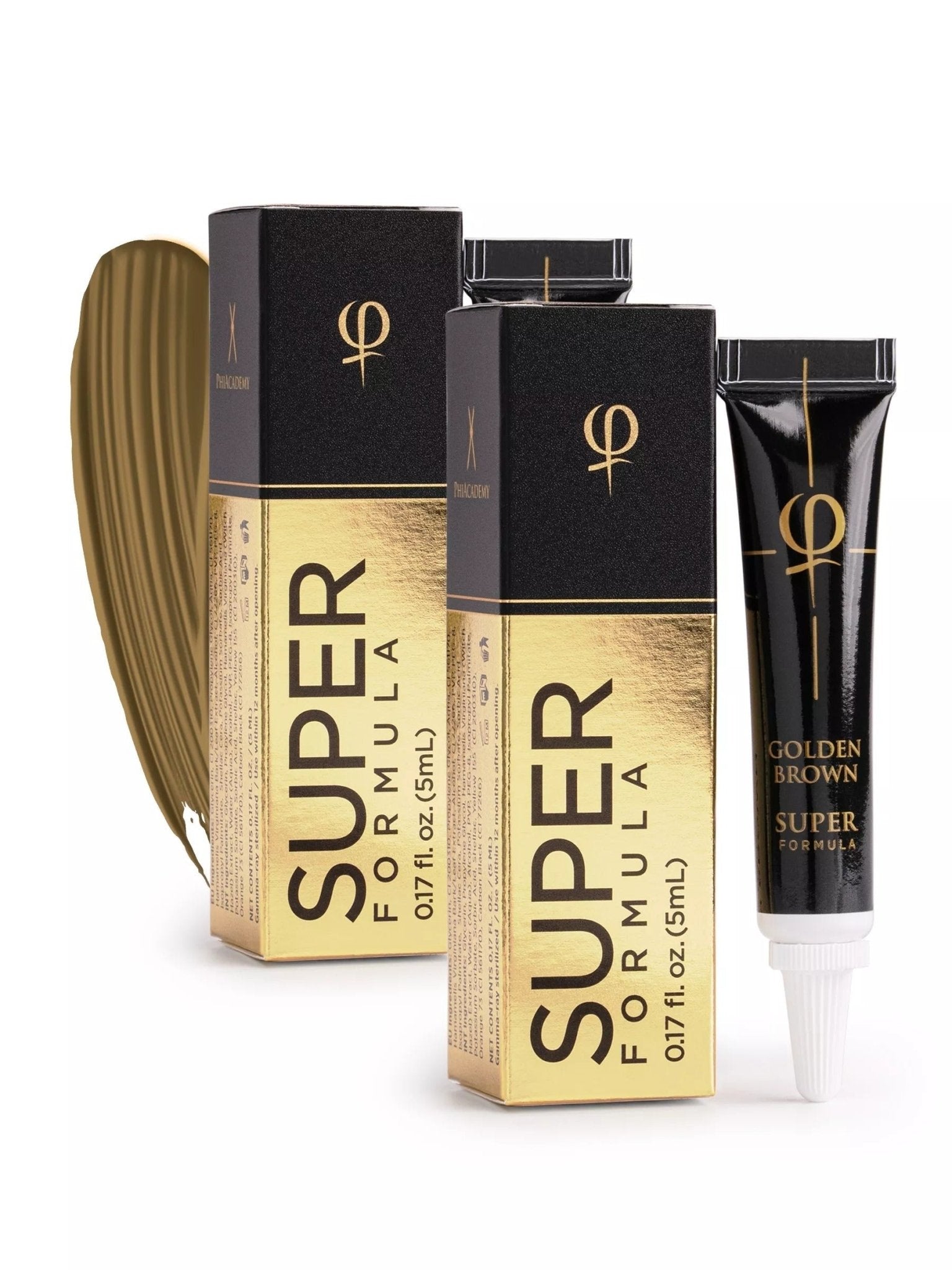 PhiBrows GOLDENBROWN SUPER - 2pcs - Mr.PMU