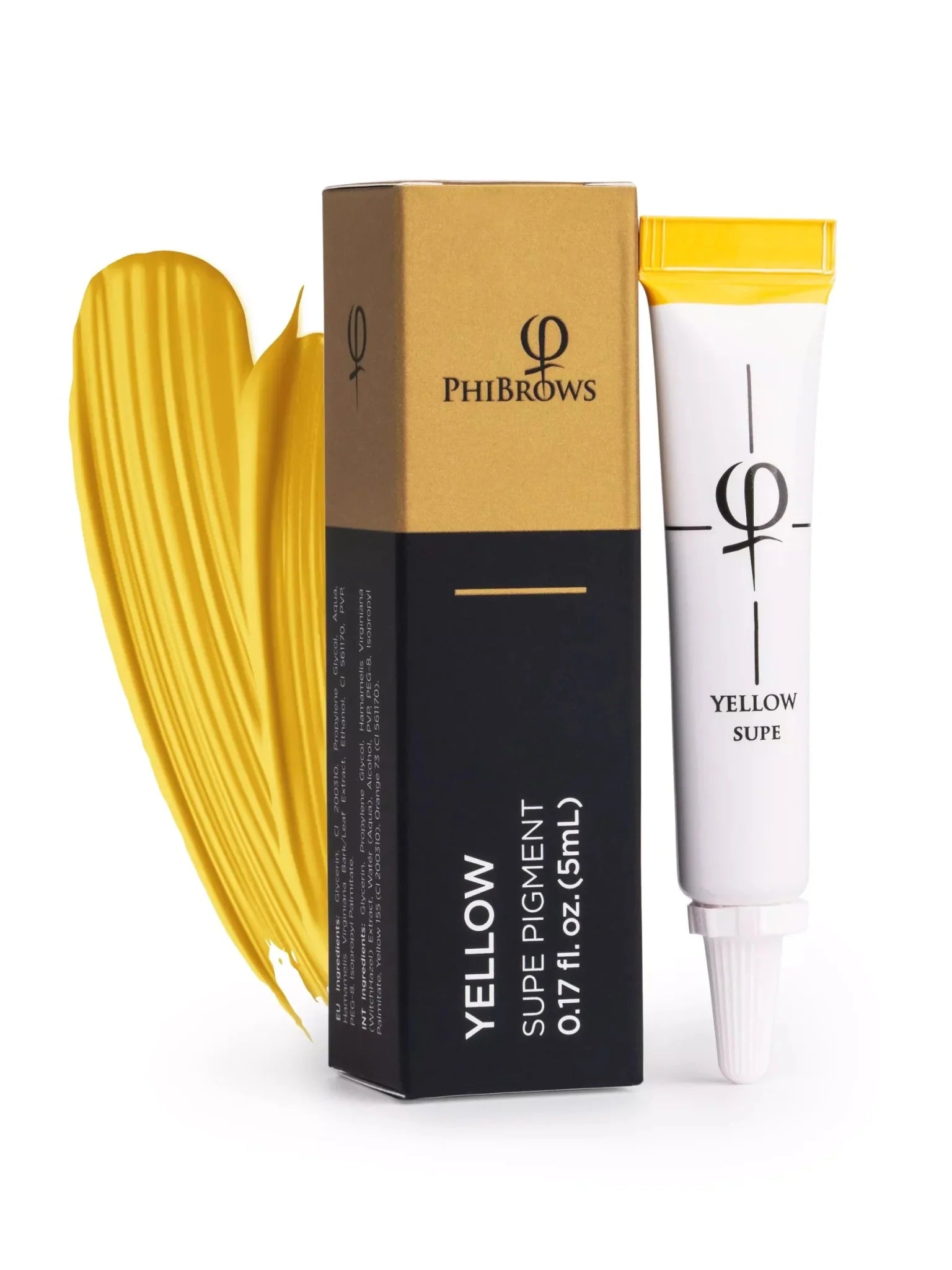 PhiBrows Yellow SUPE Pigment 5ml - Mr.PMU