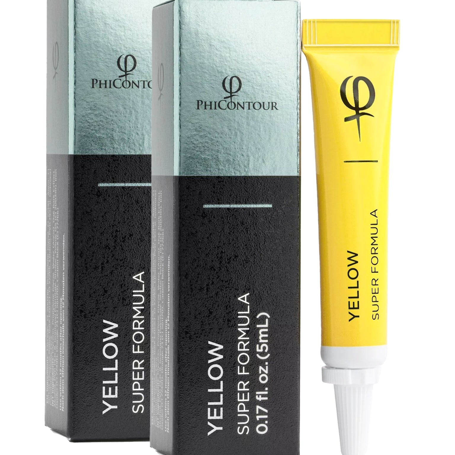 PhiContour Base YELLOW SUPER Pigment 5ml - 2pcs - Mr.PMU