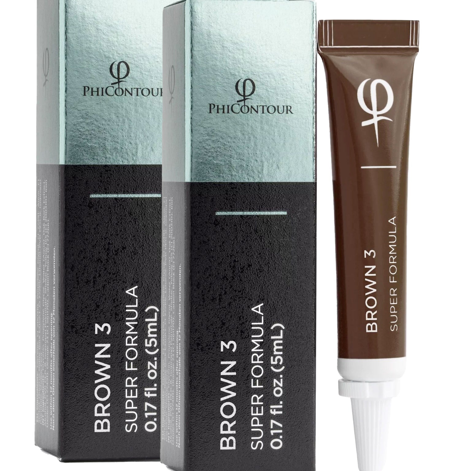 PhiContour BROWN 3 SUPER Pigment 5ml - 2pcs - Mr.PMU